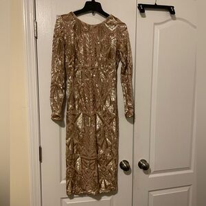 Dress The Population Geometric Party Dress